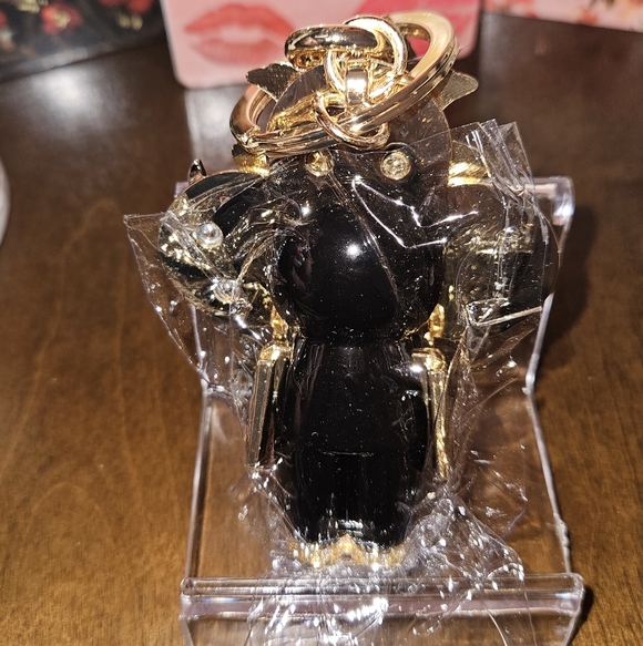 Black and Gold Samurai Bag Charm/Keychain - Picture 2 of 5